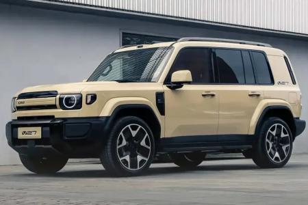 iCaur V27 chega em 2027 com visual de Land Rover e 1.200 km de autonomia