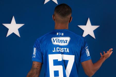 João Costa, atacante de 21 anos e novo camisa 67 do Cruzeiro