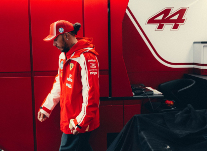 Lewis Hamilton no GP da Holanda 2026 pela Ferrari