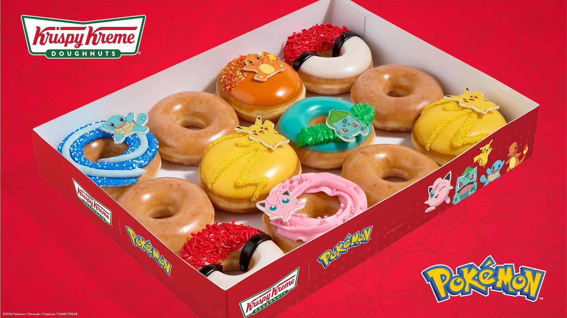 Pokémon ganha coleção especial de donuts em comemoração aos 30 anos