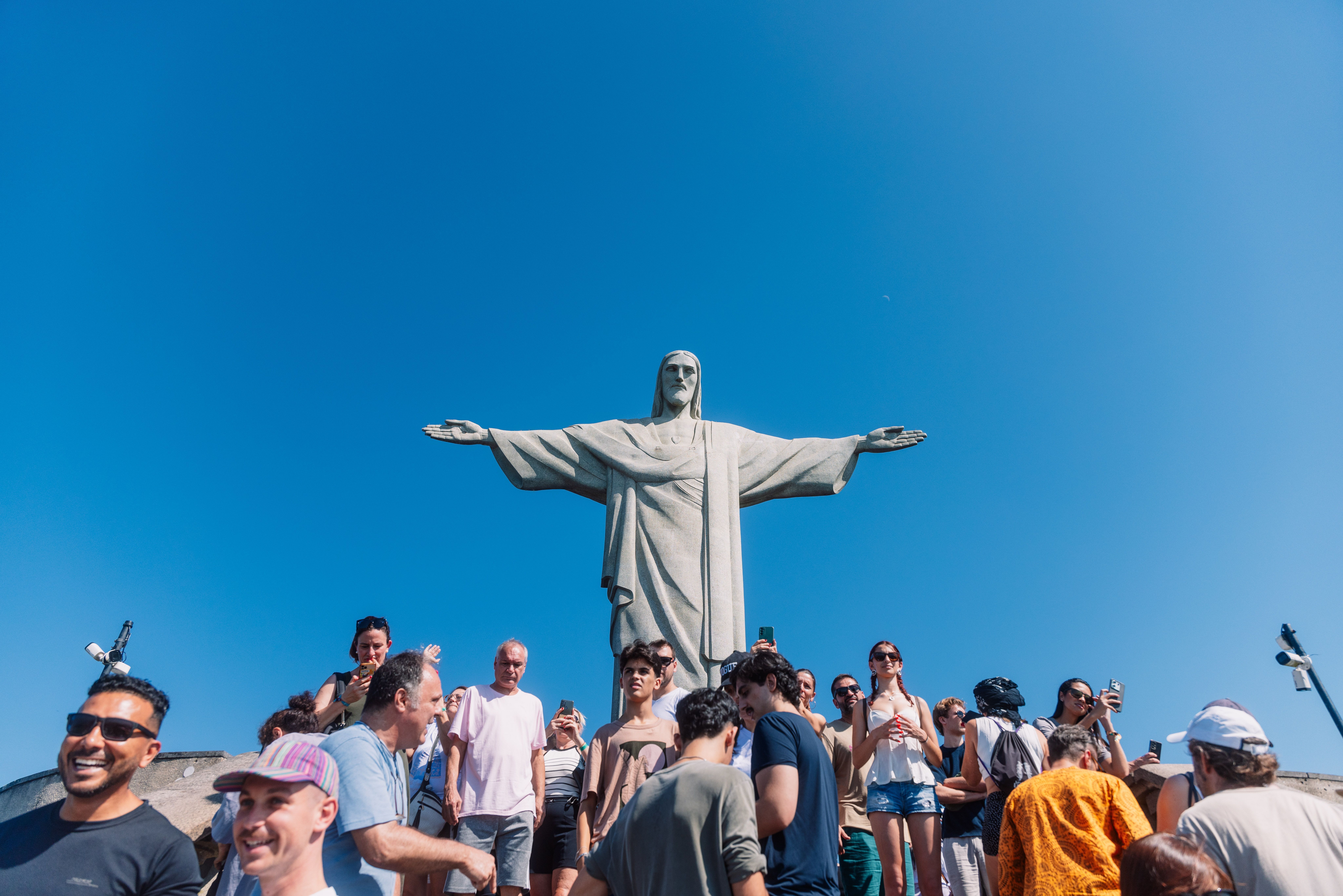 Brasil registra quase 6 milhões de turistas estrangeiros em sete meses
