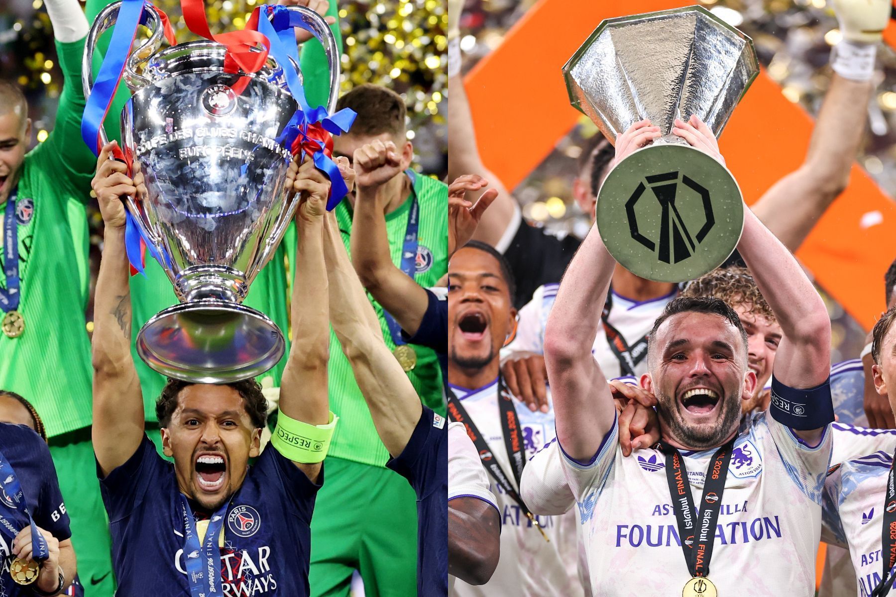 PSG e Aston Villa abrem oficialmente a temporada na Europa com disputa da Supercopa