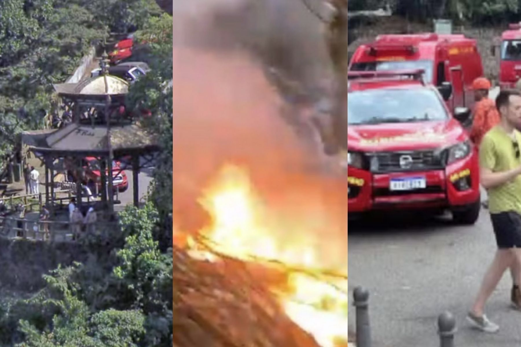Helicóptero cai na região da Vista Chinesa e mata 4 no Rio de Janeiro