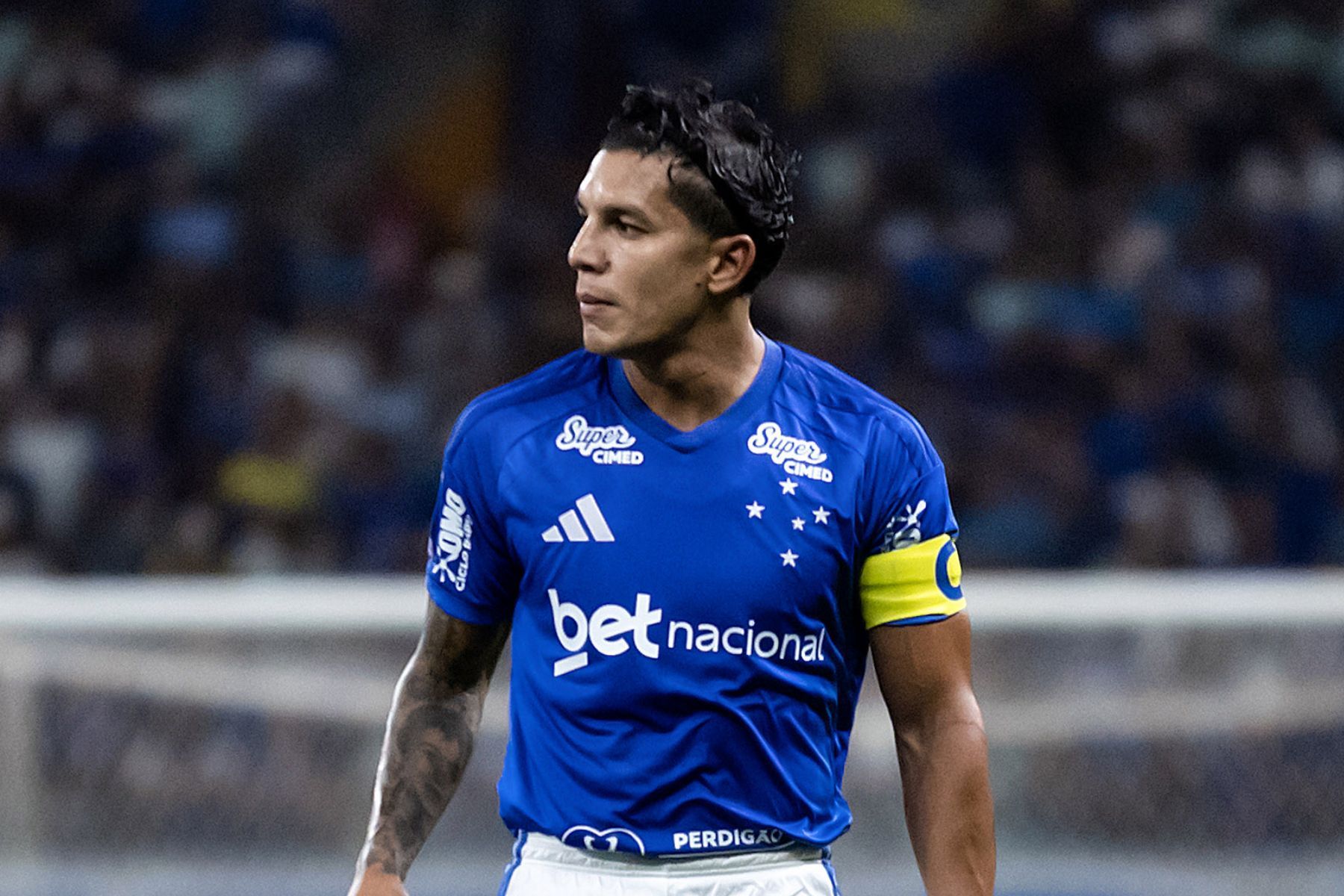 Lucas Romero reage à marca histórica alcançada pelo Cruzeiro