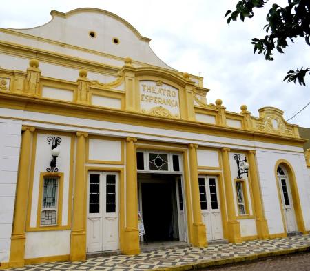 Teatro Municipal Esperança, em Jaraguão (RS) • Divulgação/ Prefeitura de Jaguarão