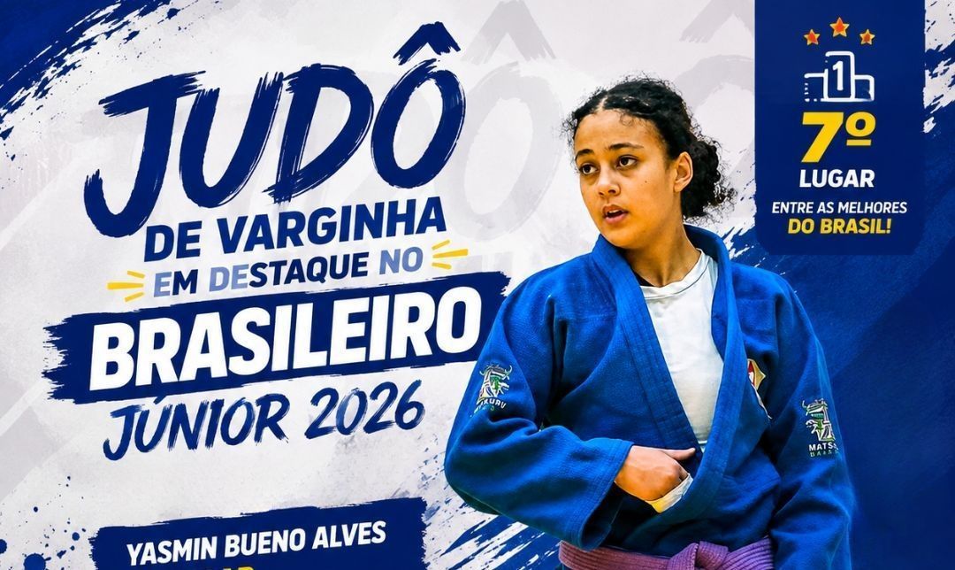 Judoca de Varginha fica em 7º lugar no Brasileiro Júnior 2026