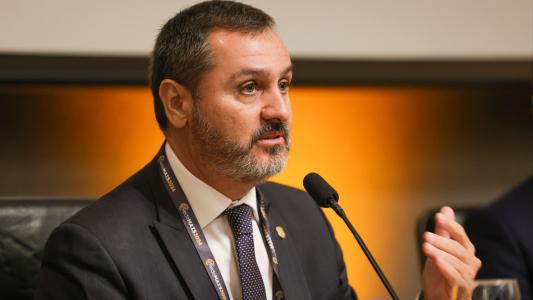 Diretor-Geral da Polícia Federal, Andrei Rodrigues.