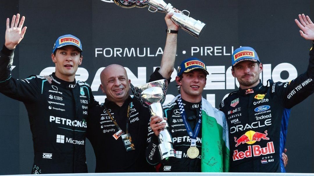 Veja a classificação do Mundial de Pilotos após o GP da Itália de F1 2026