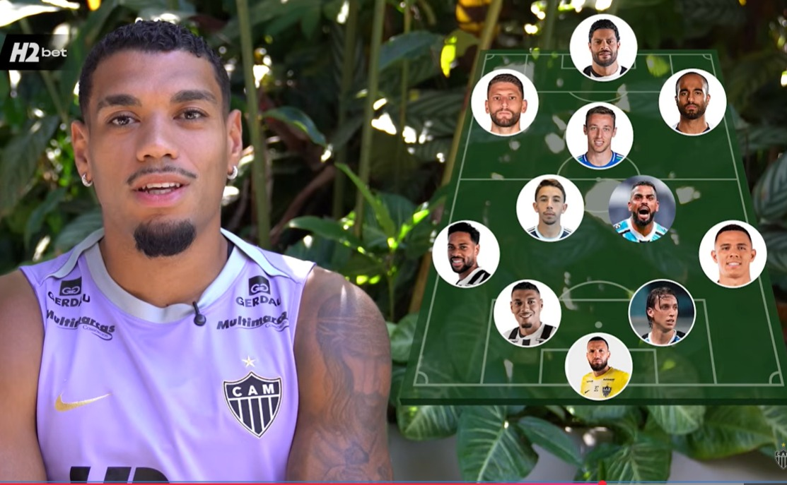 Zagueiro do Atlético monta 'seleção' com melhores companheiros da carreira; veja