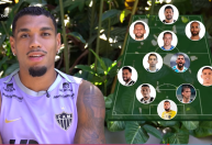 Zagueiro do Atlético monta 'seleção' com melhores companheiros da carreira; veja