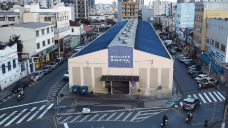 Mercado Municipal de Pouso Alegre, no Sul de Minas