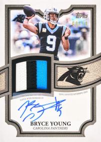 Topps Flagship Football, Topps Autograph Patch Cards