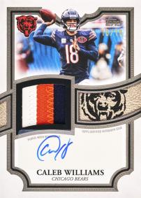 Topps Flagship Football, Topps Autograph Patch Cards