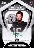 Topps Flagship Football, Topps Autograph Patch Cards