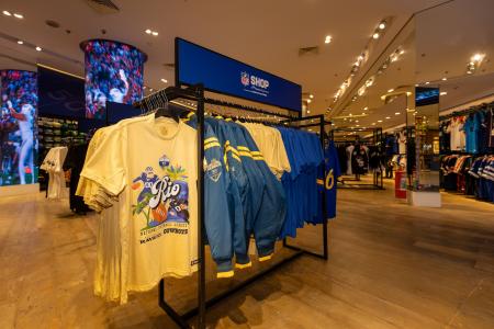 Produtos estarão disponíveis em lojas físicas e online • NFL International