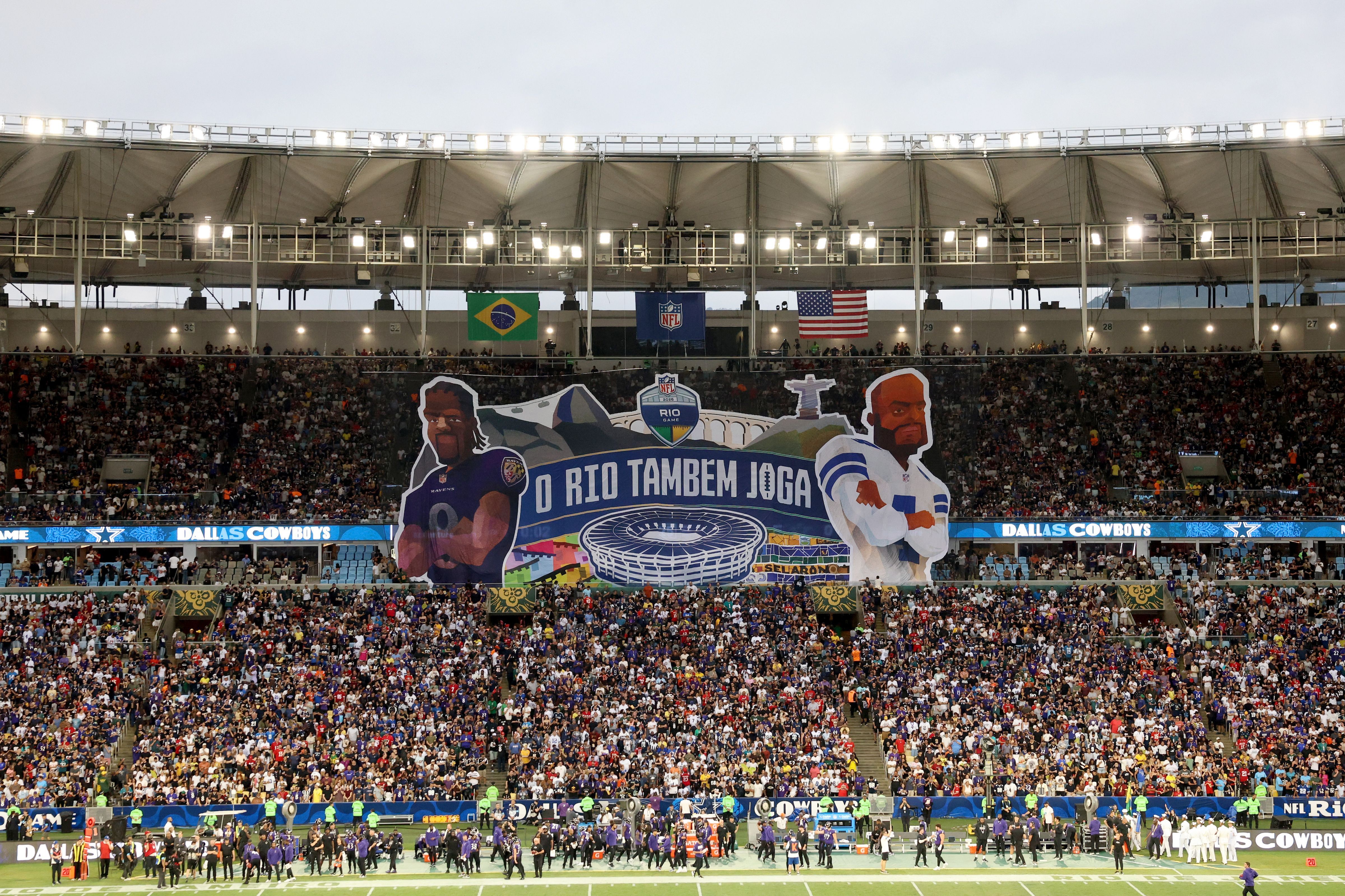 NFL Rio Game: torcedores de 67 países compraram ingresso para jogo no Maracanã; veja