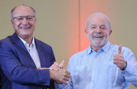 Lula e Alckmin