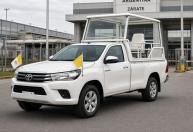 Toyota Hilux será o papamóvel na visita de Leão XIV na Argentina