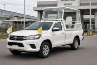 Toyota Hilux será o papamóvel na visita de Leão XIV na Argentina