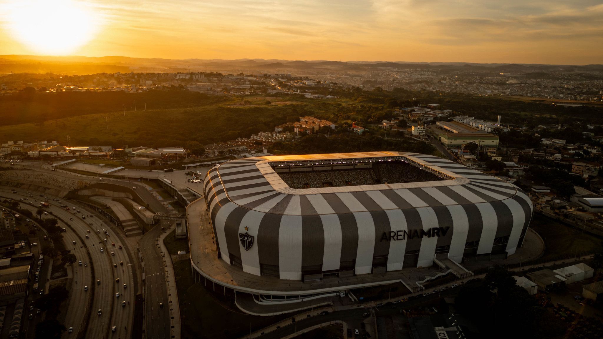 Muro no entorno da Arena MRV, estádio do Atlético, receberá nova arte; veja