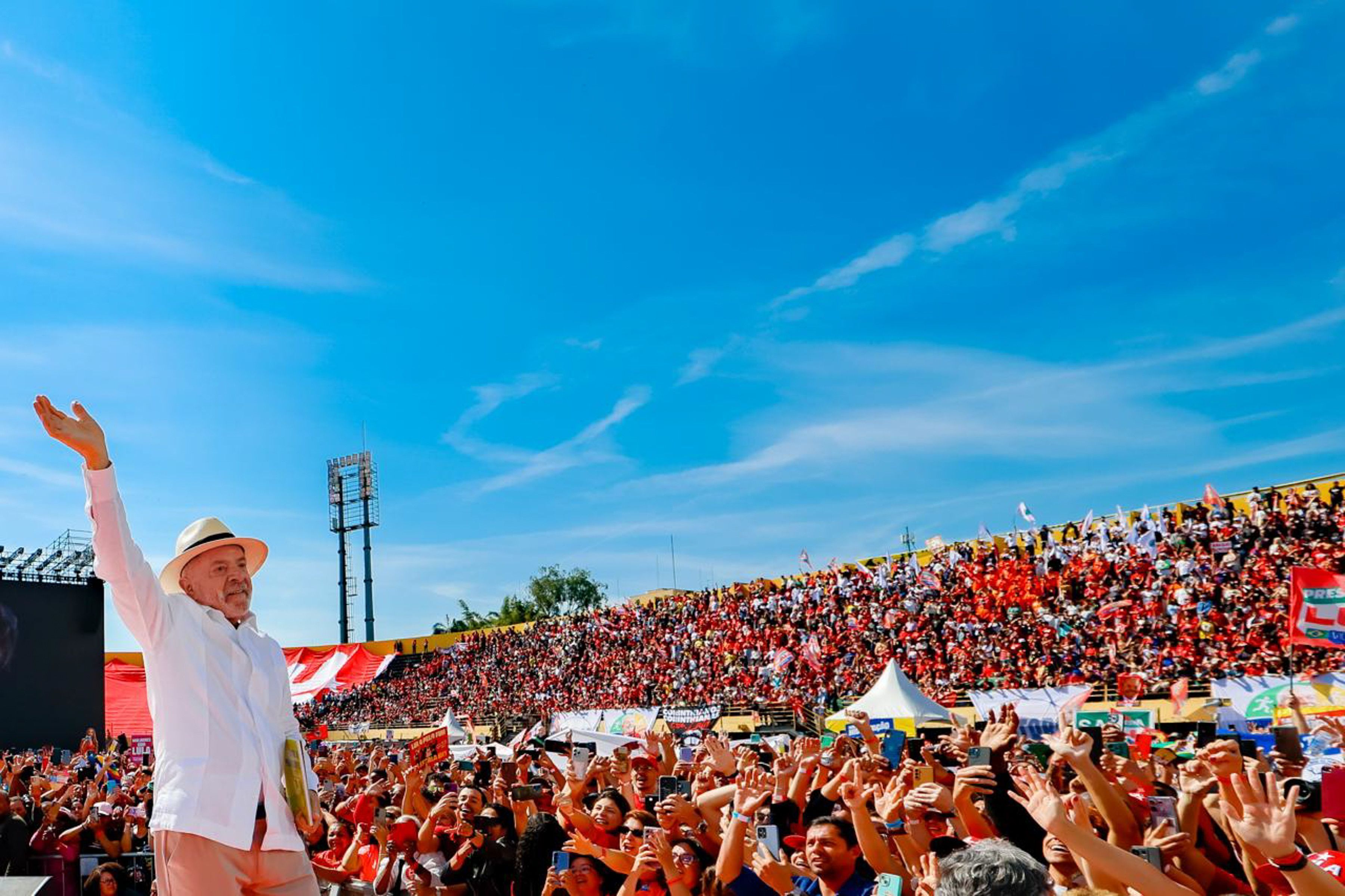 Lula escolhe São Paulo para último ato de campanha do 1º turno