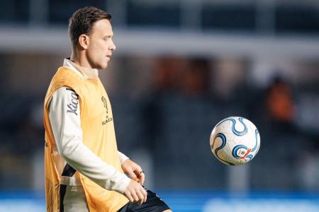 Arthur atuou por cerca de 30 minutos contra o Atlético