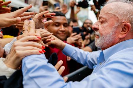O presidente Luiz Inácio Lula da Silva.