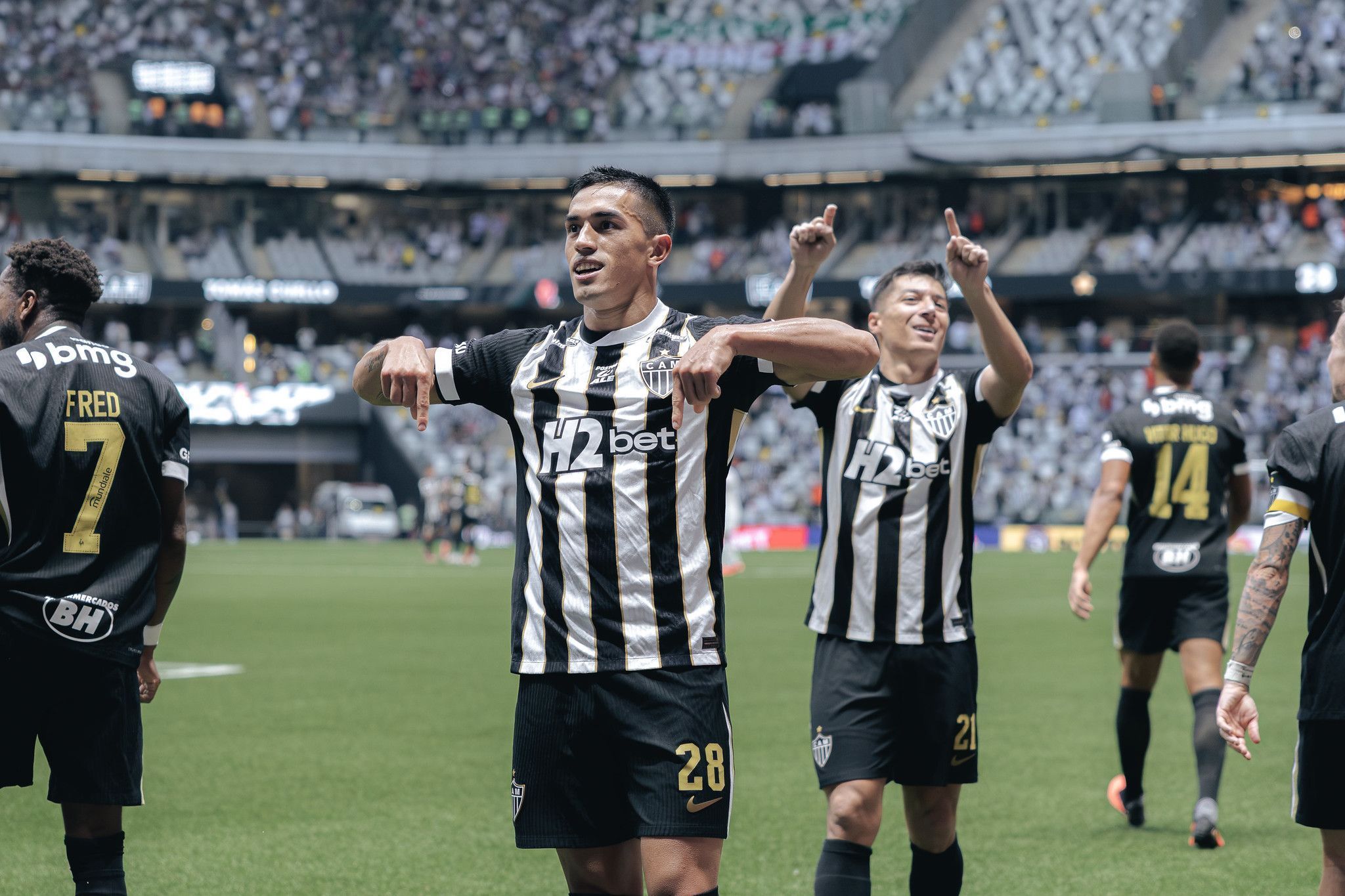 Desfalque na Vila, artilheiro é trunfo do Atlético para decisão na Arena MRV