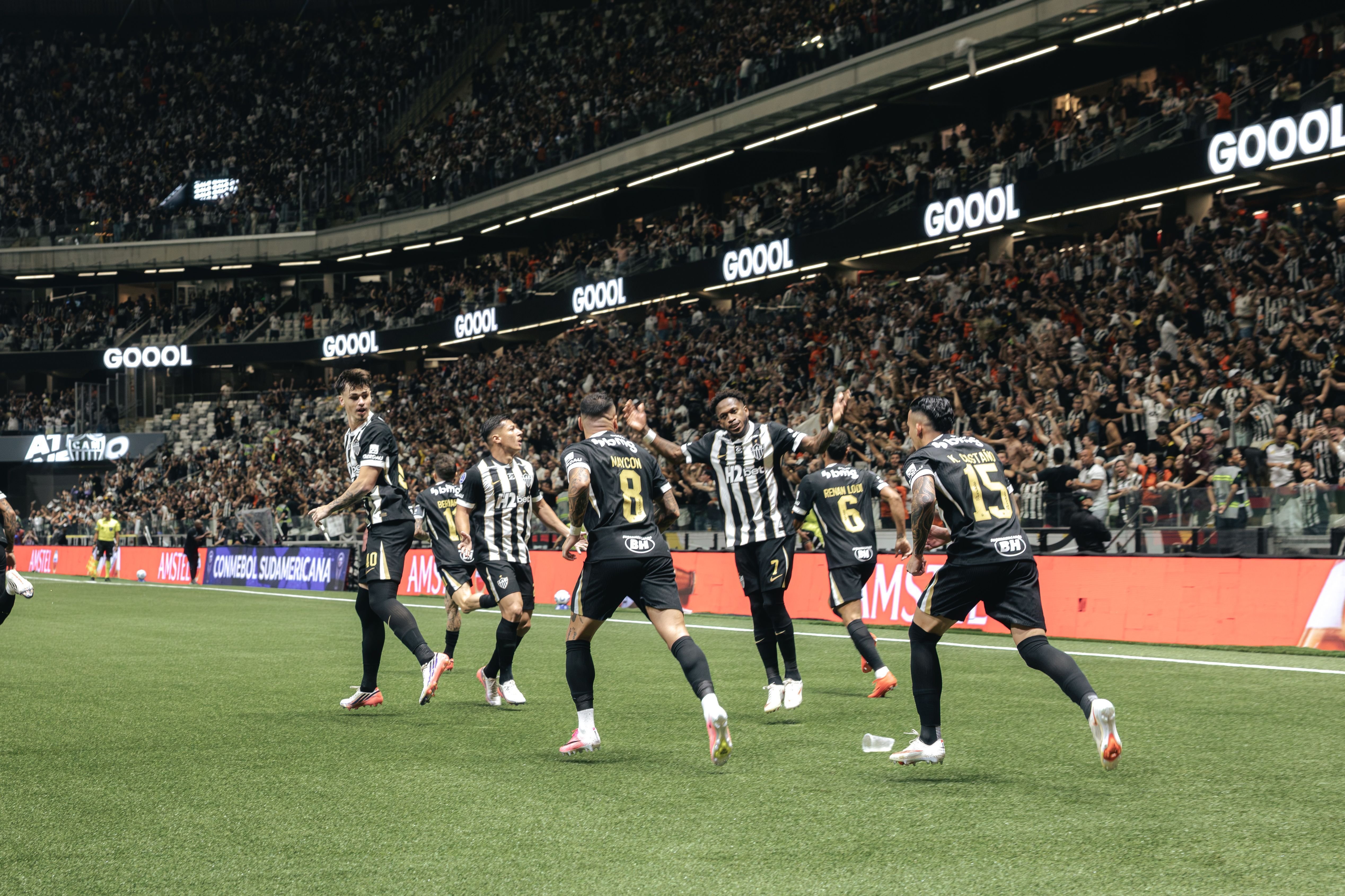Quanto o Atlético ganhou por classificação às semifinais da Sul-Americana