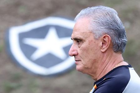 Tite foi apresentado como novo técnico do Botafogo na última quinta-feira