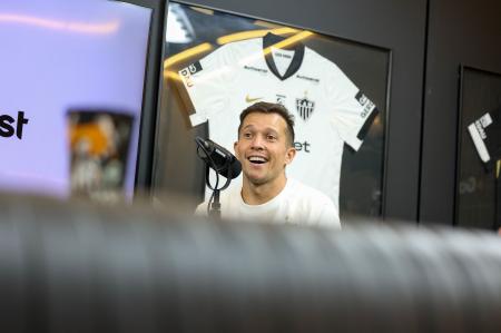 Bernard, meia-atacante do Atlético, em entrevista a GaloTV
