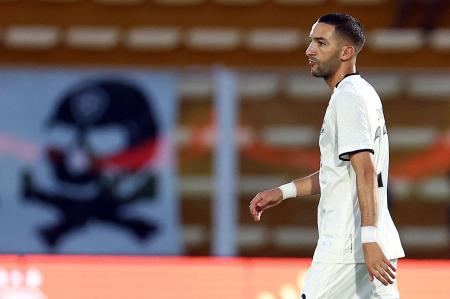 Hakim Ziyech em ação pelo Botafogo no Brasileirão 2026