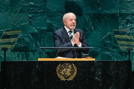 Presidente da República, Luiz Inácio Lula da Silva, durante Abertura do Debate Geral de Alto Nível da 81.ª Sessão Ordinária da Assembleia Geral das Nações Unidas, realizado na Sede das Nações Unidas, Nova York - EUA.