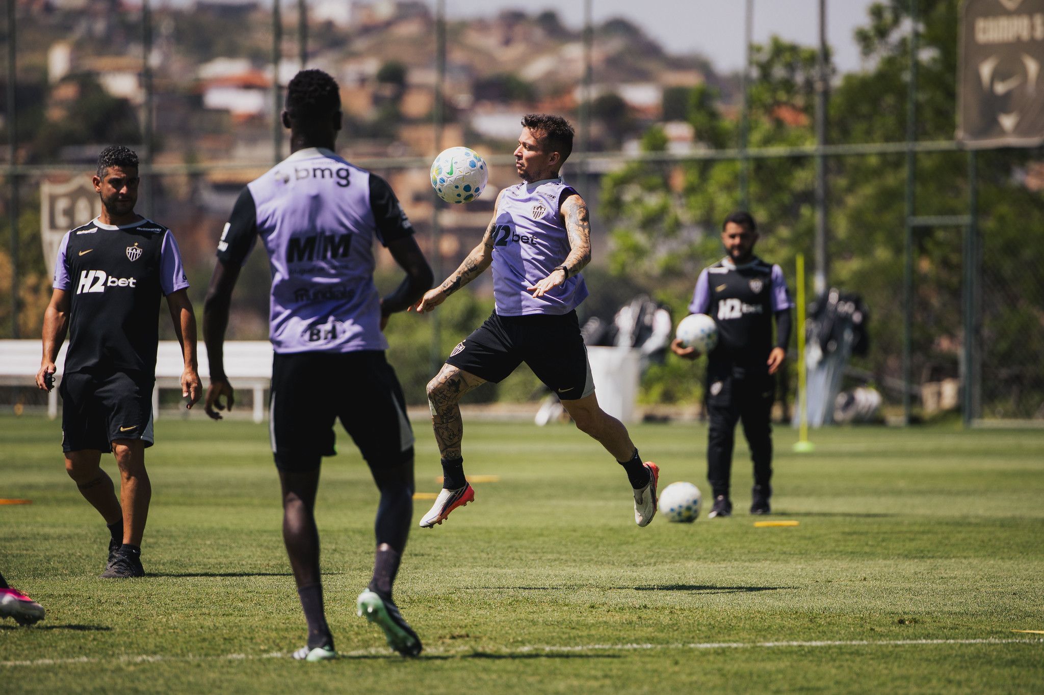 Atlético: a programação para a semana antes de enfrentar o Red Bull Bragantino