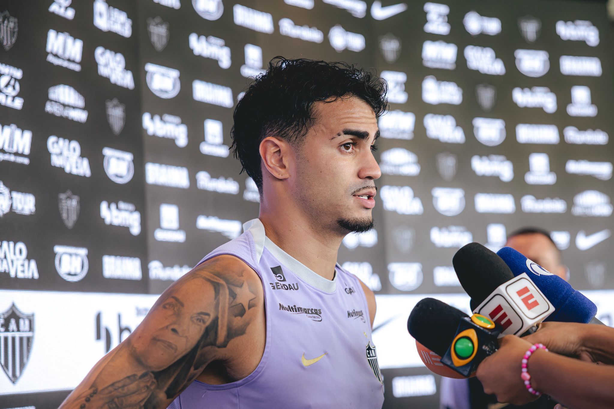 Reinier reage à repercussão internacional sobre boa fase no Atlético: 'Resenha'