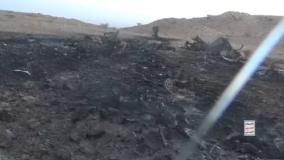 Destroços de jato F-15 saudita derrubado pelo grupo terrorista Houthi em 16 de setembro de 2026
