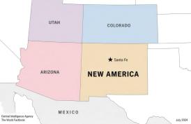 Imagem compartilhada por Donald Trump, indicando que o Novo México deveria se chamar "Nova América"