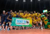 Brasileiros dominam seleção do Sul-Americano Masculino de Vôlei; veja