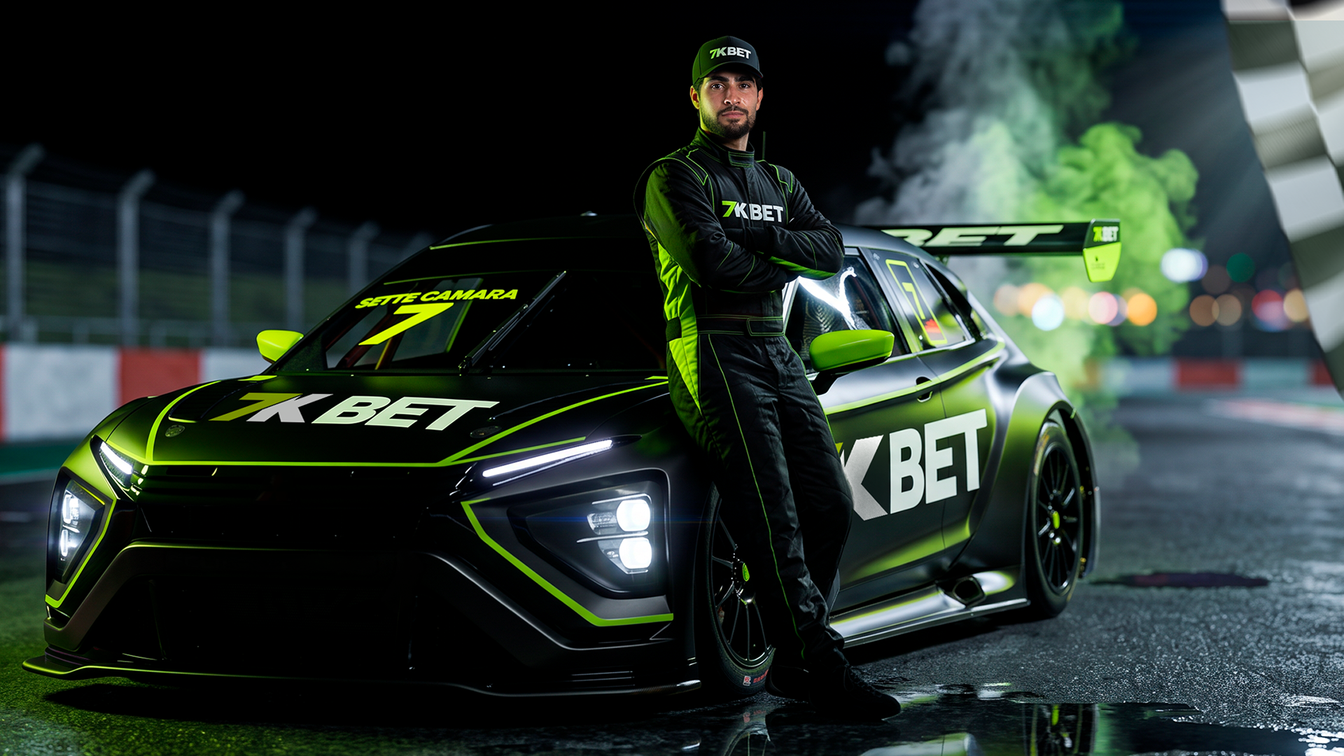 Com apoio da 7K Bet, Sergio Sette Câmara disputa etapa inédita da Stock Car Pro Series em Brasília