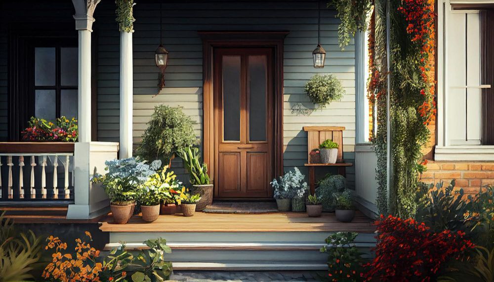 7 ideias simples para transformar a porta de entrada da casa na primavera