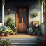 7 ideias simples para transformar a porta de entrada da casa na primavera