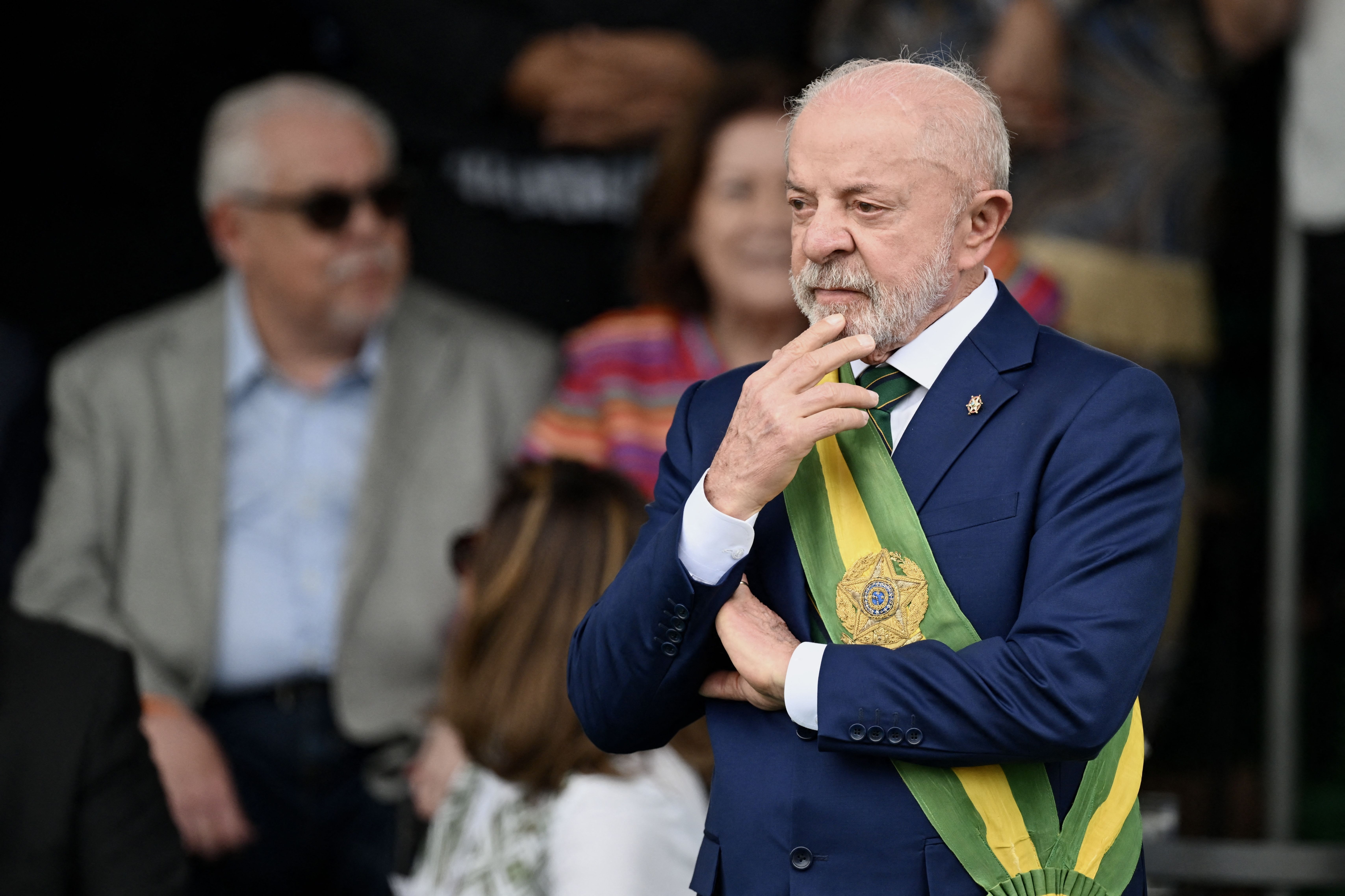 Desfile de 7 de Setembro reúne presidente Lula, Edson Fachin e chefes do Congresso em Brasília