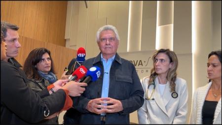 O candidato do PSD à Presidência da República, Ronaldo Caiado.