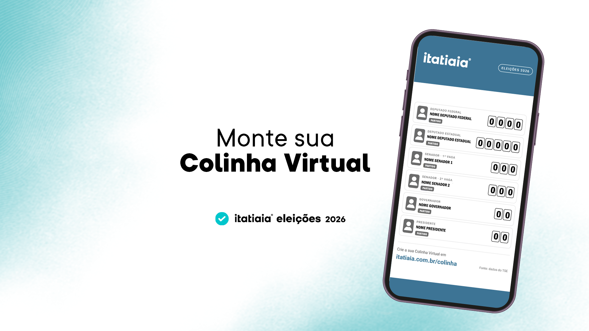'Colinha Itatiaia': escolha seus candidatos e faça a colinha para o dia de votação