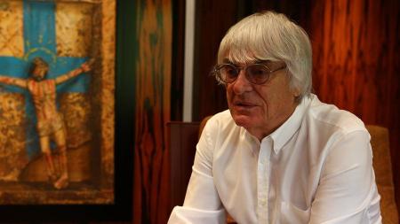 Bernie Ecclestone em imagem de divulgação da Fórmula 1