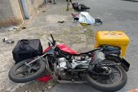 Vídeo: batida entre motos mata dois motociclistas no Salgado Filho, em BH
