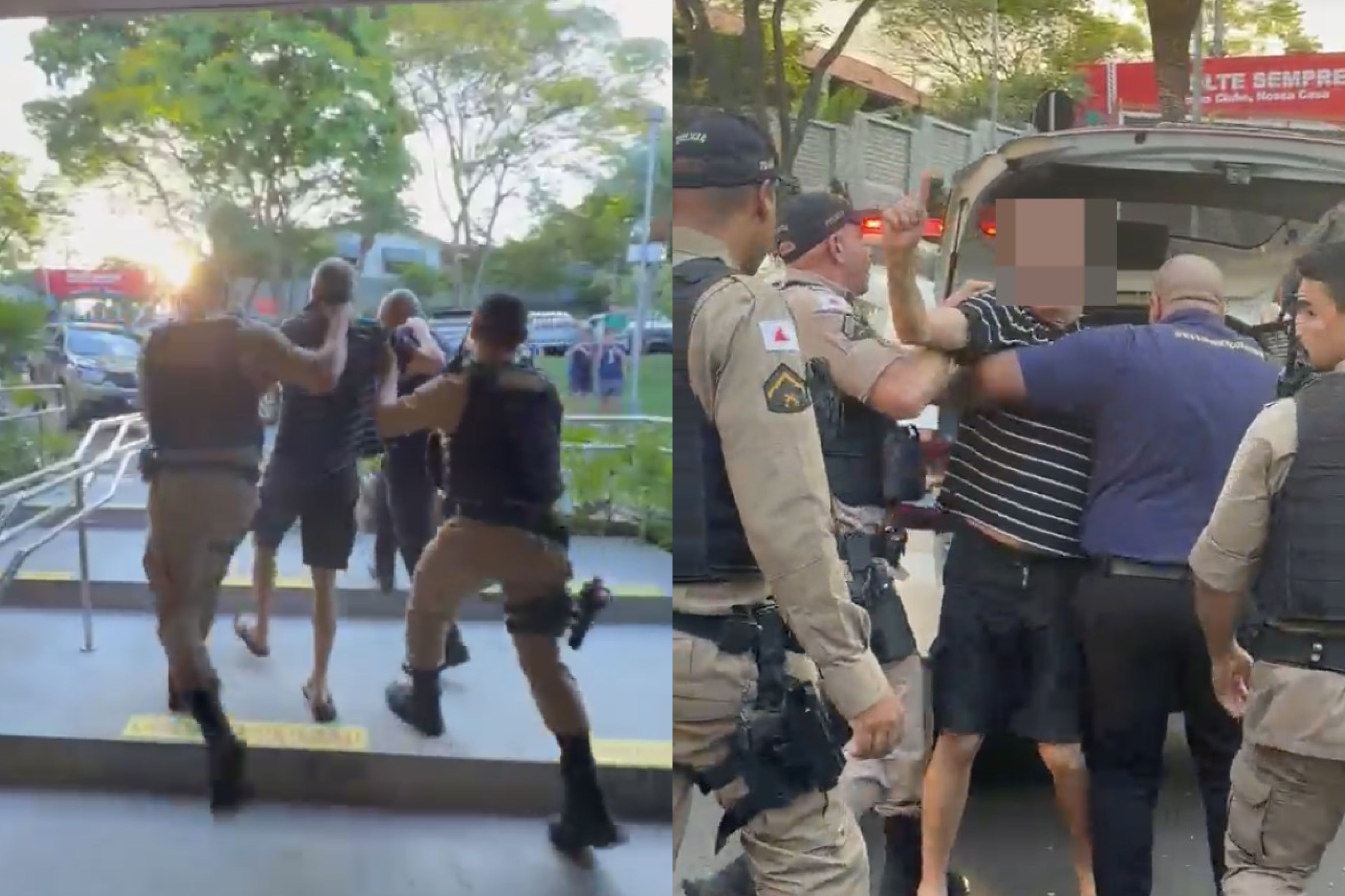 Homem é detido suspeito de importunação sexual contra mulher em clube na Pampulha, em BH