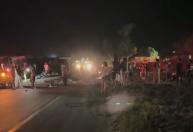 Acidente entre ônibus e caminhão na BR-116 mobiliza resgate no Norte de MG