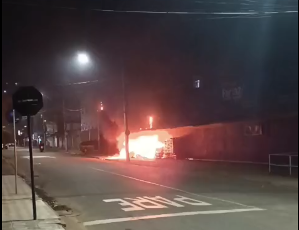 Homem é preso suspeito de atear fogo e provocar incêndio em Coronel Fabriciano