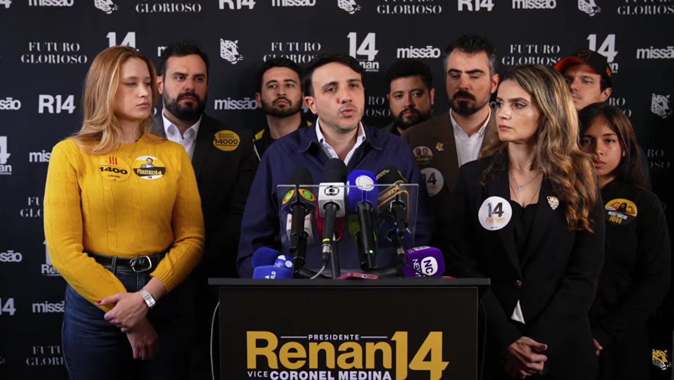 Renan Santos anuncia 55º pedido de impeachment de Moraes após revelações sobre Vorcaro